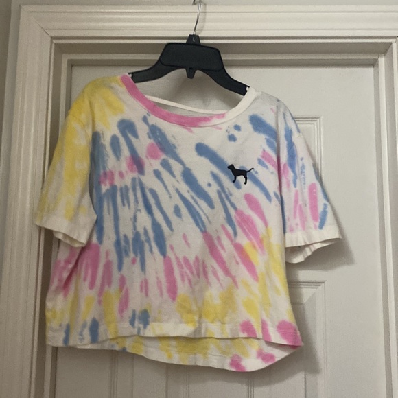 Victoria Secret PINK Crop tshirt Size Small - Picture 2 of 3